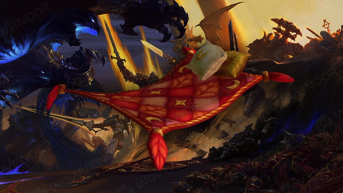 Midnight Trading Post Comfy Silvermoon Flying Quilt mount showcase.