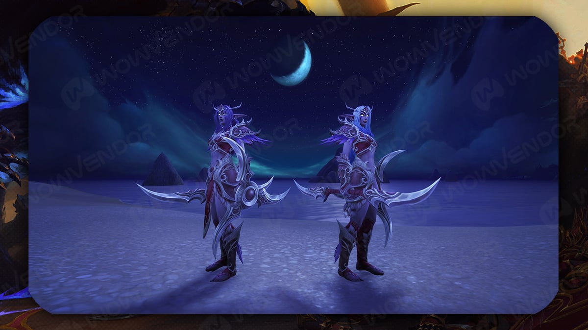 Midnight Trading Post Sisterhood’s Crescent transmog.