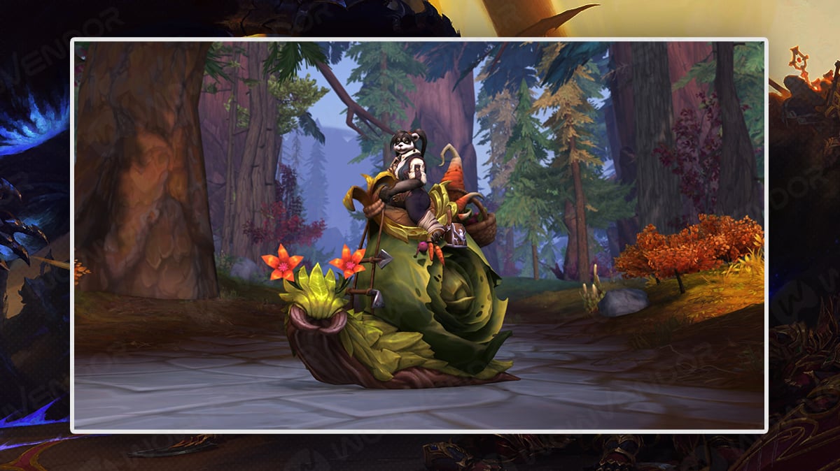 Trading Post April 2026 Arboreal Pseudoshell mount showcase.