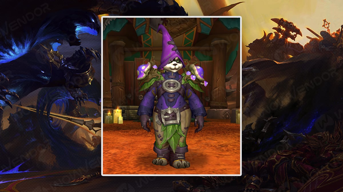 Midnight Trading Post Forest Dweller’s Blooming Attire showcase.