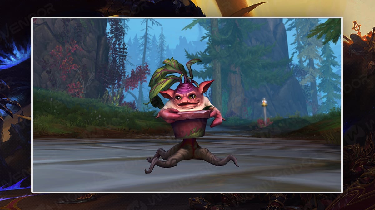 Trading Post April 2026 Grumpy Mandrake pet showcase.