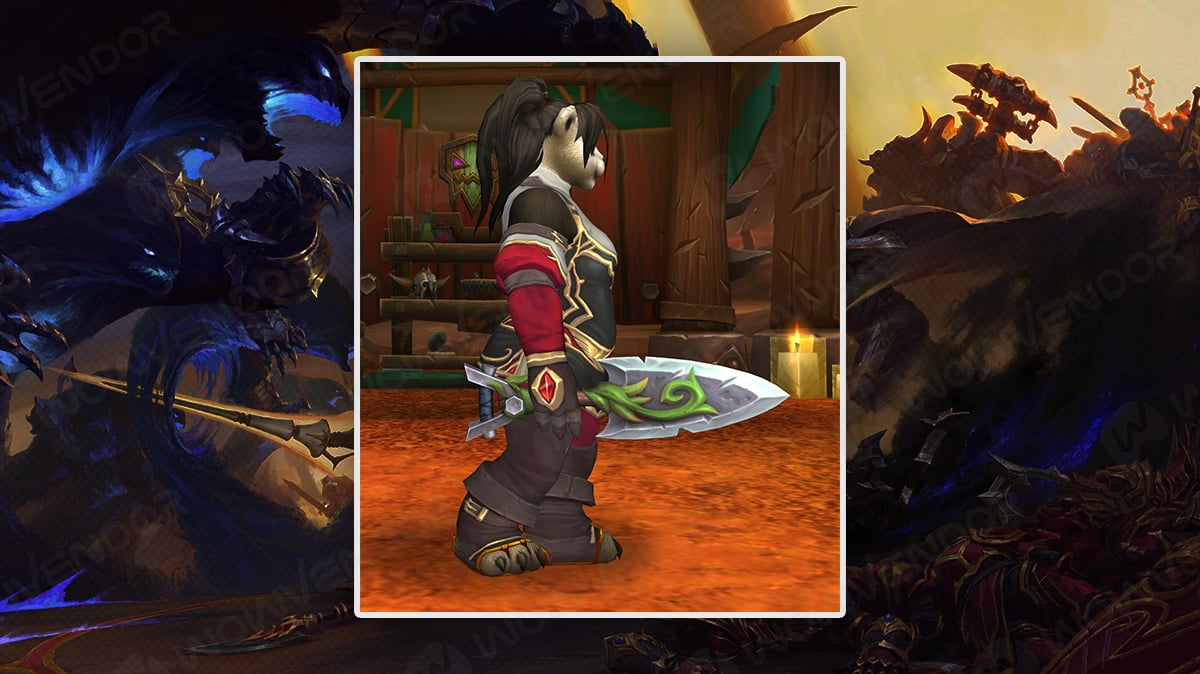 Midnight Trading Post Simple Mossy Trowel weapon showcase.