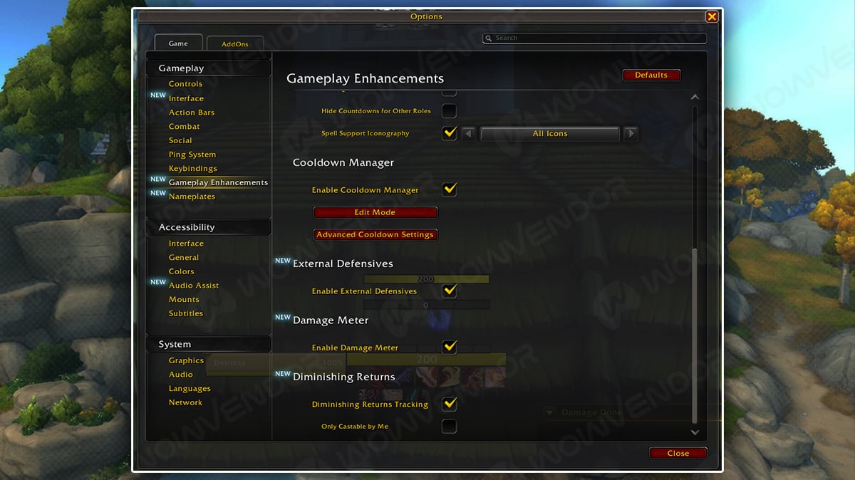 WoW Midnight UI set up guide: Gameplay enchancements showcase.
