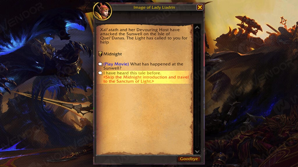 Midnight Campaign skip guide: How to skip intro quests