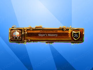 Slayer's Mastery boost
