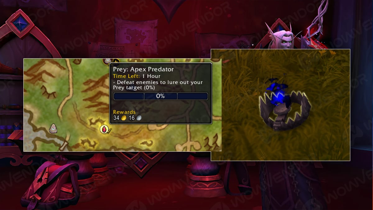 Prey how traps look like and where to search them to complete activitity fast.