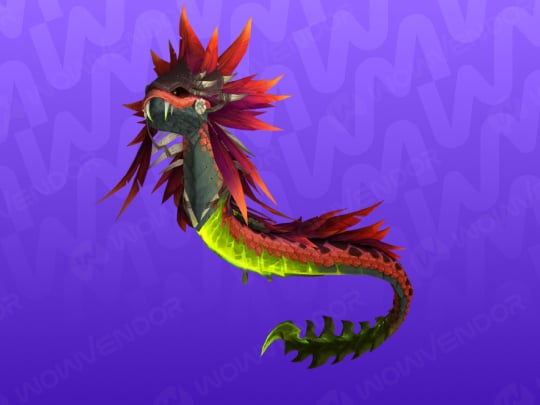 Get unique Crimson Venomfang mount as a reward for meta-achievement Glory of the Venomous Abyss Raider from Midnight Season 2