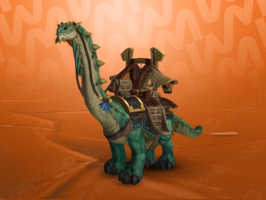 Reins of the Mighty Caravan Brutosaur