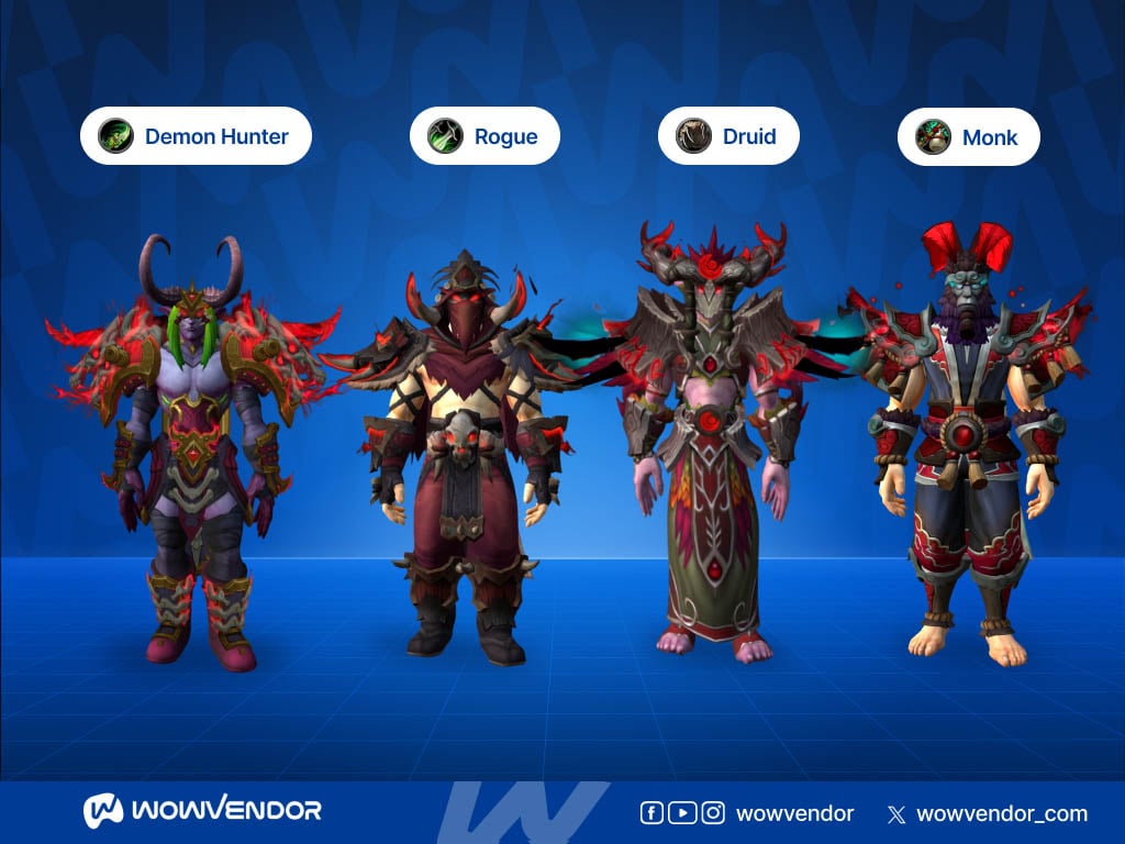 Venomous Abyss Mythic tier set leather 