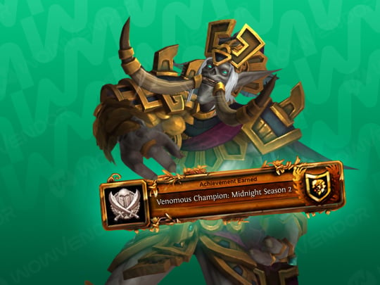 Venomous Champion boost in Midnight Season 2