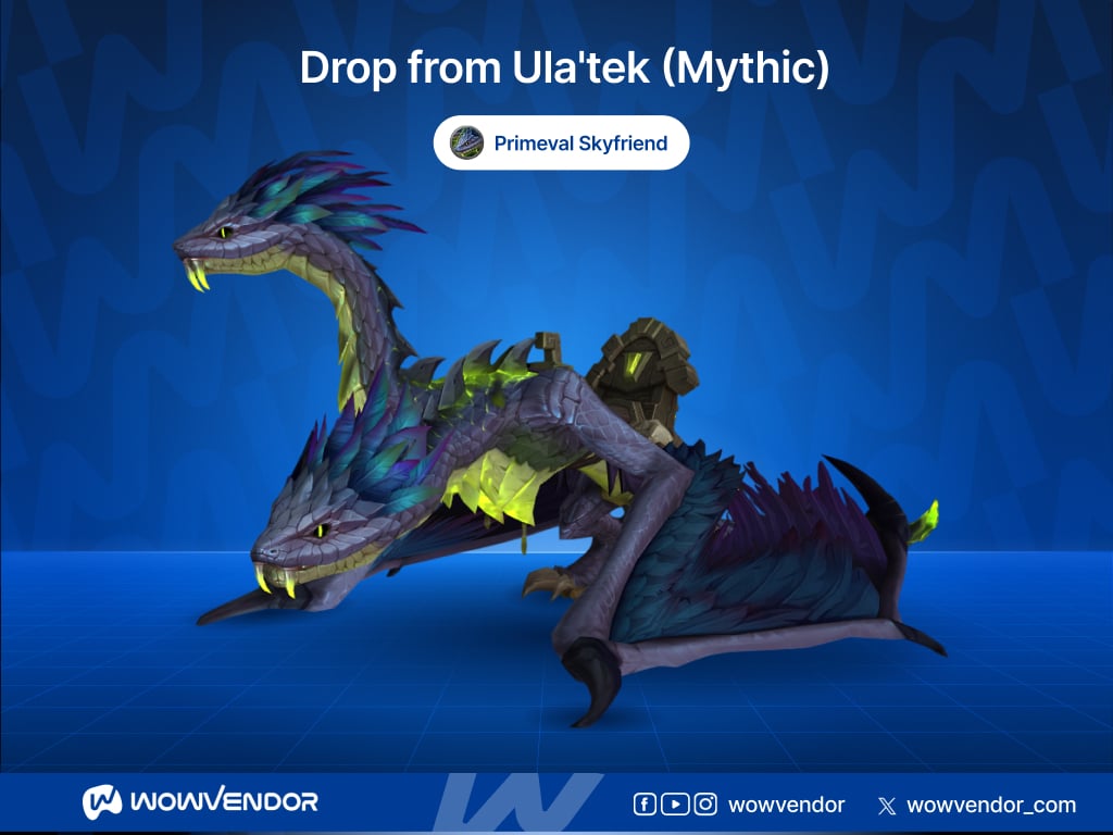 WoW Primeval Skyfriend Mount boost