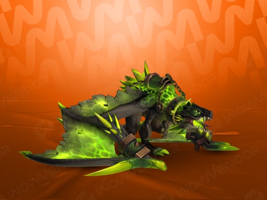 Venomous Gladiator's Goredrake mount for Midnight Season 2