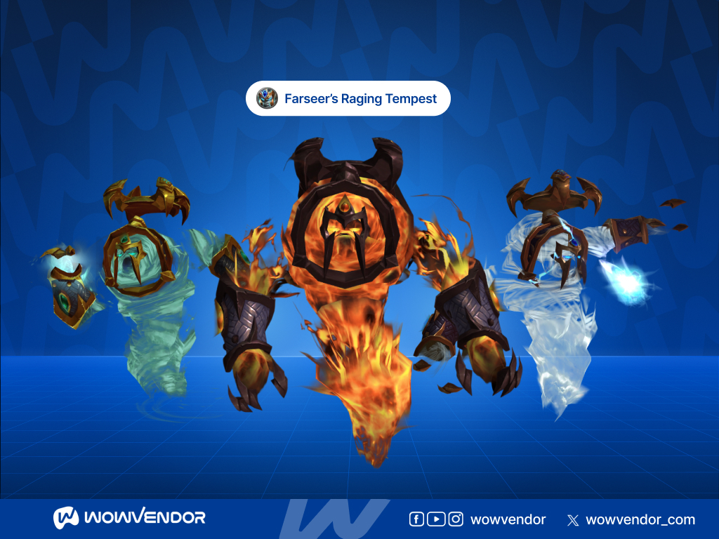 WoW Farseer’s Raging Tempest color variations