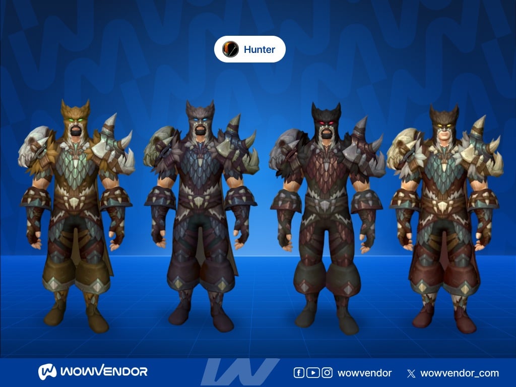 WoW Forever Hunter raid tier set
