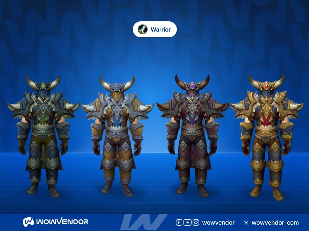 WoW Forever Warrior raid tier set