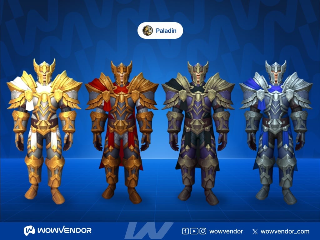 WoW Forever Paladin raid tier set