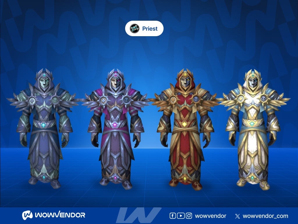 WoW Forever Priest raid tier set