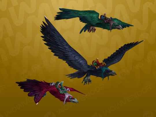 WoW Shadowblade's Murderous Omen mount boost