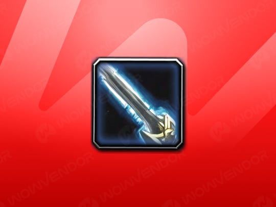 World of Warcraft Forever Coldflame Saber weapon